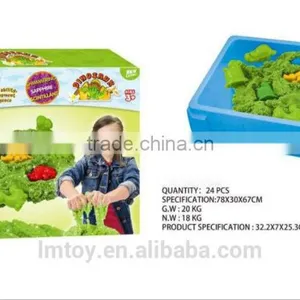 Never Dry Martion Sand in Motion ,cookies Cake Motion Sand With 7 Sand Mold thumbnail-1