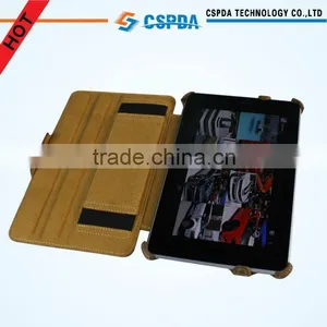 2012 New Heat Setting pu Leather Cover Case for Google Nexus 7inch thumbnail-1