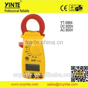 YT-0864 Large Display Electronic Ohms Volt Meter Digital Clamp Meter thumbnail-1