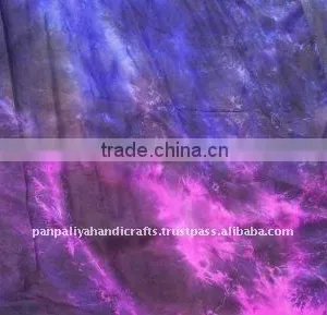 Hand-dyed Silk Belly Dance Veil - Hem at Two Edges , Perfect Veil for Professional Belly Dance,Flows Like the Wind thumbnail-1