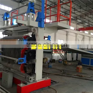 PVC Marble Ceiling Sheet Extrusion Machine 1200-1350 Square Meter / 24 Hours thumbnail-4