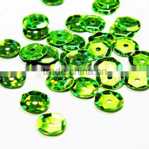 Wholesale Yiwu Cheap Silver Based 4mmc Beaded Tulle Fabric and Sequin thumbnail-1