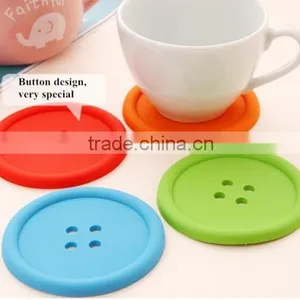 Silicone Cup Mat in Dia 9cm Cheap Cup Mat for Promotion thumbnail-2