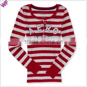 Striped Long Sleeve Clothing Factories in China Manufacturers China thumbnail-4
