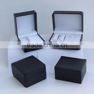 High Quality Leather Jewelry Box With Customer OEM Logo thumbnail-1