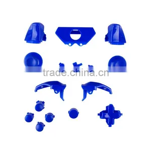 Solid Full Set Deep Blue Buttons for Xbox One Controller thumbnail-3