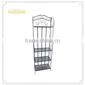 Wall Mounted Corner Shelves Living Room Furniture Bookcase thumbnail-1