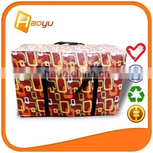 High Quantity Promotional Laminated Zipper Bedding Bag Wholesale thumbnail-1