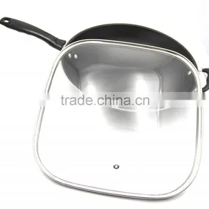 China Best Quality G Type 4mm Tempered Glass Lid for Fry Pan and Pot Supplier's Choice thumbnail-4