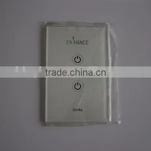 Wall Socket Glass Switch Panel,light Switch Glass Plates, Electrical Touch Switch Glass thumbnail-5