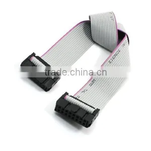 20cm Gray 16-pin Female to Female Breadboard Jumper Wires Ribbon Cable thumbnail-4