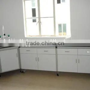 Experiment Corner Table/ Lab Furniture/ Metal Furniture Corner Bench thumbnail-1
