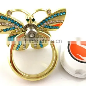 360 Degree Rotation Metal Finger Ring Holder for Smartphone thumbnail-6
