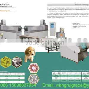 Single Screw Extruder -for Pet Snacks ,dog Chews,pet Treat thumbnail-1