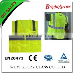 100% Polyester EN 20471 Safety Reflective Girl's Safety Security Vest for Usa From China thumbnail-1