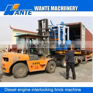 Manual Cement Compressed QT4-24 Semi Automatic Concrete Block Making Machine Price in India thumbnail-4