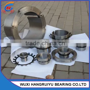 Stainless Steel Adapter Sleeve With Lock Nut and Device HE205 for Self-aligning Ball Bearing thumbnail-3