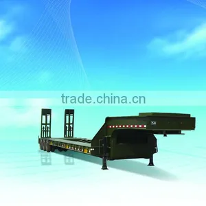Time Go 2 or 3 Axles Low Flatbed Semi Trailer thumbnail-3