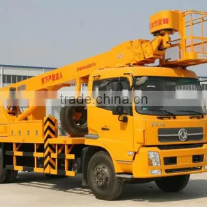 KaiFan Brand 28M Telescopic Boom (DONGFENG) Aerial Working Platform thumbnail-1