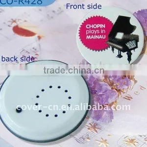Newest Promotional Gifts, Music Badge With Pin and Magnet thumbnail-1