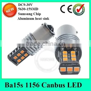 1156 BA15S 5630 SMD 15 No Error Bulbs 1156 BA15S LED Canbus thumbnail-3
