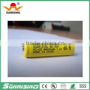 NI-CD AA600mAh Rechargeable Battery thumbnail-3