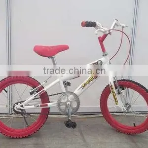 14''deseo Colorful Kids Bike Pink-white thumbnail-1
