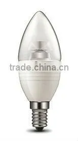 LG LED CANDLE 5W 300LM 2700K DIM CLEAR thumbnail-1