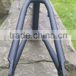 24" 20"-21" Seamless 4130 Cromoly BMX Bike Frame thumbnail-1