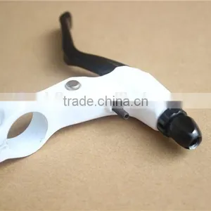 Bike/bicycle Brake Lever/white and Black Color/high Quality/aluminum Alloy Material thumbnail-2