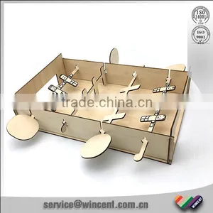 Wooden Football Field Educational Football Game thumbnail-1