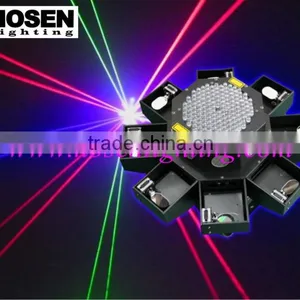 8 Scan Disco Christmas DJ LED Laser Light With UFO Design thumbnail-1