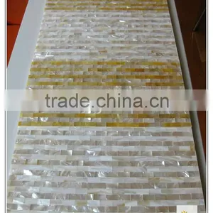 Mixed Design Mother of Pearl Shell Mosaic Wall Tile Wall Panel thumbnail-5