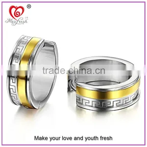 Fashion New Models Stud Earring Wholesale Bulk Simple Gold Earring Designs for Women thumbnail-1
