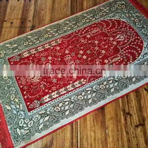 New China Muslim Prayer Rug Mat With Lower Price thumbnail-2