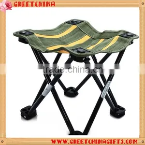 Custom LOGO Outdoor Portable Metal Solid Stool for Fishing thumbnail-2