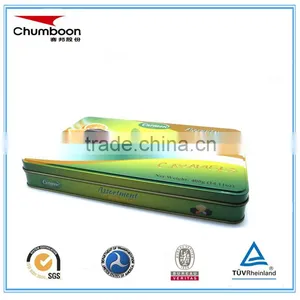 Metal Material and Tinplate Metal Type Candy Box With Pvc Window on Top thumbnail-3