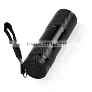 Mini Aluminum Multiband 9 UV Led Ultraviolet Torch thumbnail-2