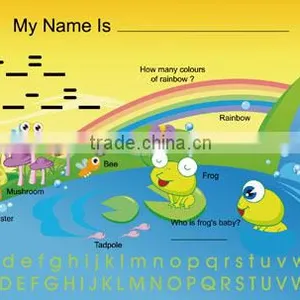 Removable Kids Learning Colorful Whiteboard Sticker Erasable thumbnail-1