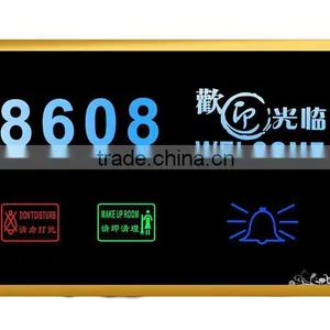 Digital Room Number Door Plate ,house Number Sign Plate thumbnail-1