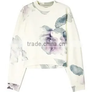 Cropped Top Hoodie/cropped Sweatshirts/crop Top Plain Sweatshirts thumbnail-1
