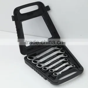 Offset Box Gear Ratcheting Ratchet Wrench Set MM thumbnail-3