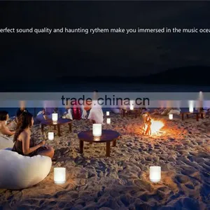 2016 New Cheap Wireless Audio Touch Lamp Portable Speaker Bluetooth Speaker With White LED Lamp Light thumbnail-4