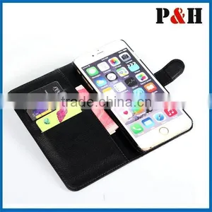 New Manufacturing Wholesale Custom Mobile Phone Leather Case for IPhone 6 thumbnail-2