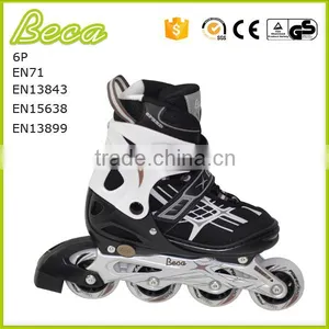 Foshan Beca Wholesale Good Quality Boy Adjustable Roller Skate With PU Wheel thumbnail-1