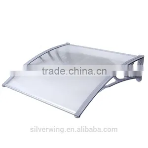 Affordable Outdoor DIY Polycarbonate Doors Canopy Rain Shelter thumbnail-2