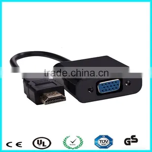 Support 1080 P HD Hdmi to Vga Cable Hdtv Video Converter thumbnail-1