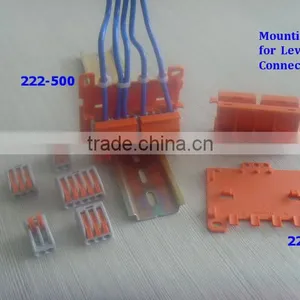 China Factory Supplying Equivalent Wago 222 Series Cable Terminal Block CE/CB/Rohs Approved thumbnail-2