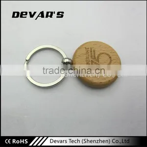2016 Hot Sell New Material Wooden Style Keychains With Custom Logo Supplier's Choice thumbnail-4