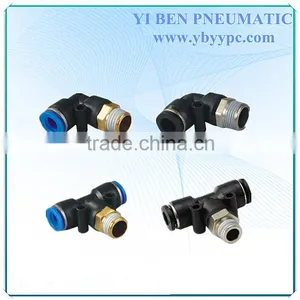 Pneumatic Push-in Fittings Quick Disconnect Coupling Quick Disconnect Hose Fittings thumbnail-1